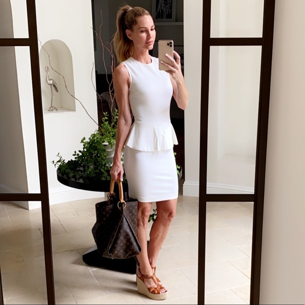 White Marciano Dress
